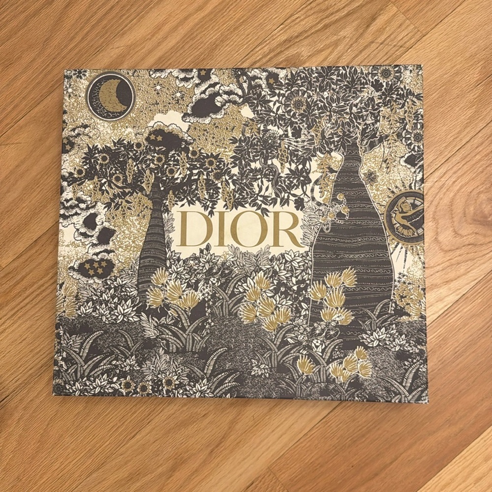 Authentic Christian Dior Box with Dior tissues 15” x 11.5 x3”